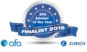 AFA Adviser of the Year Finalist 2016 Badge